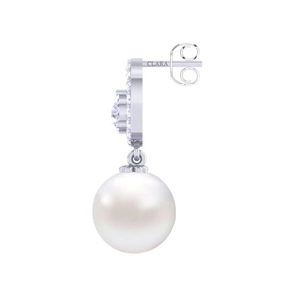 CLARA 925 Sterling Silver Pendant Earrings Chain Bracelet Ring for Women & Girls | Platinum Plated | Gift for Her EliteDealsHub