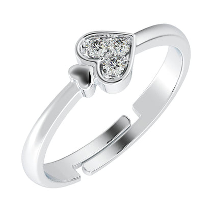 Clara Pure Real 925 Sterling Silver Adjustable Ring Band | Multiple Design Options | Gift for Women and Girls EliteDealsHub