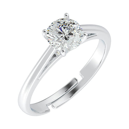 Clara Pure Real 925 Sterling Silver Adjustable Ring Band | Multiple Design Options | Gift for Women and Girls EliteDealsHub