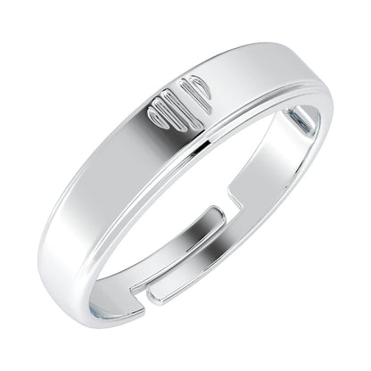 Clara Pure Real 925 Sterling Silver Adjustable Ring Band | Multiple Design Options | Gift for Women and Girls EliteDealsHub