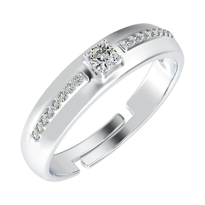 Clara Pure Real 925 Sterling Silver Adjustable Ring Band | Multiple Design Options | Gift for Women and Girls EliteDealsHub