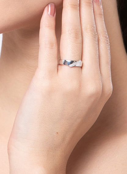 Clara Pure Real 925 Sterling Silver Adjustable Ring Band | Multiple Design Options | Gift for Women and Girls EliteDealsHub
