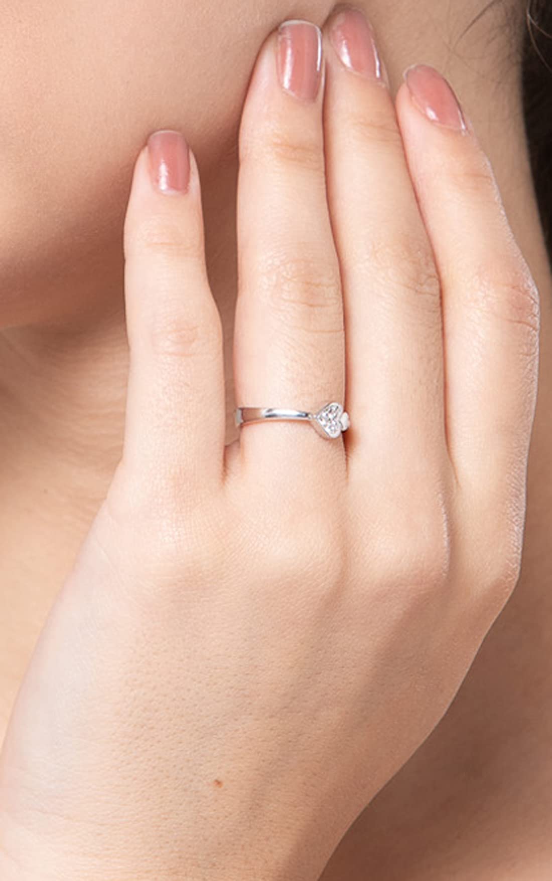 Clara Pure Real 925 Sterling Silver Adjustable Ring Band | Multiple Design Options | Gift for Women and Girls EliteDealsHub