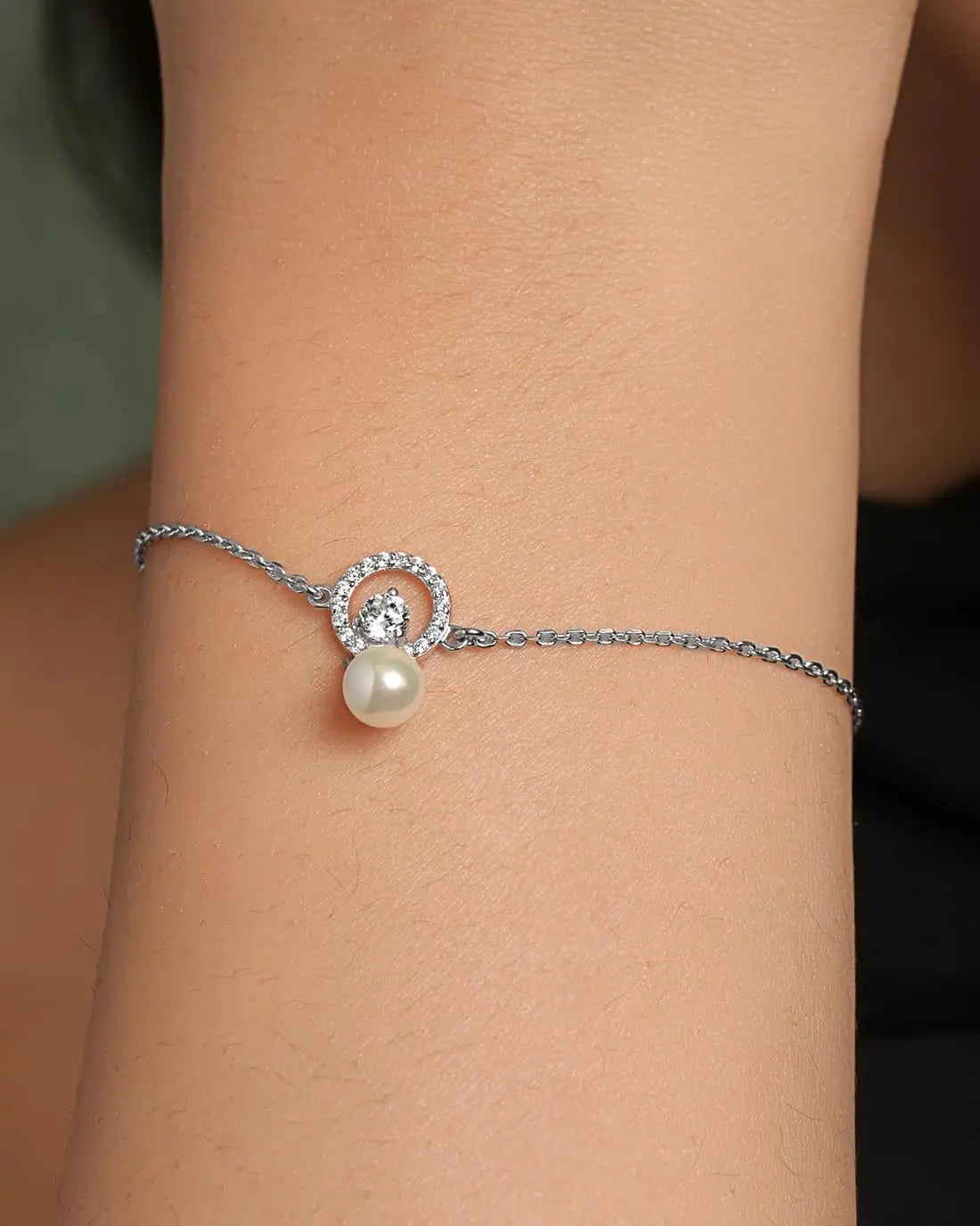 CLARA 925 Sterling Silver Pendant Earrings Chain Bracelet Ring for Women & Girls | Platinum Plated | Gift for Her EliteDealsHub