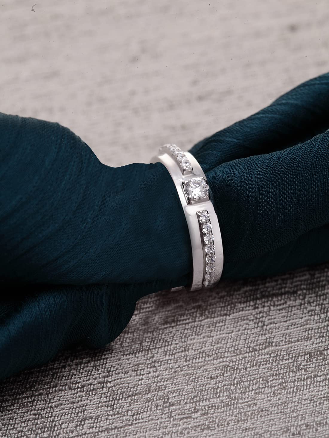 Clara Pure Real 925 Sterling Silver Adjustable Ring Band | Multiple Design Options | Gift for Women and Girls EliteDealsHub