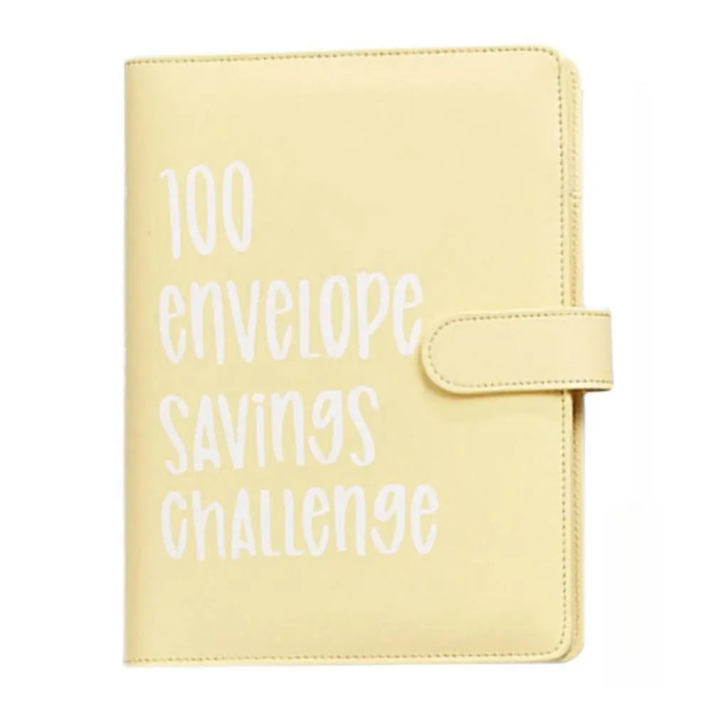 100 Envelope Savings Challenge Binder: Comprehensive Budget Planner and Tracker Notebook for Effective Money Management