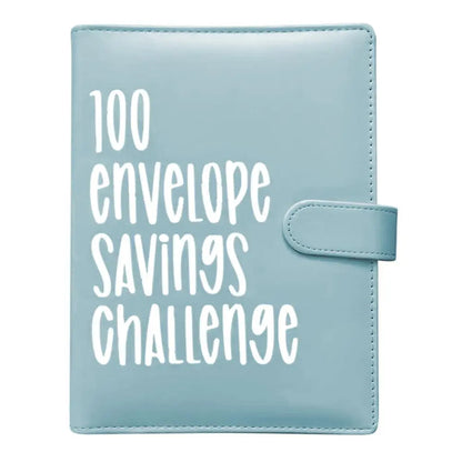 100 Envelope Savings Challenge Binder: Comprehensive Budget Planner and Tracker Notebook for Effective Money Management