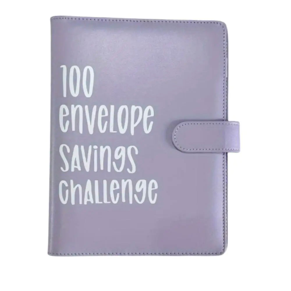 100 Envelope Savings Challenge Binder: Comprehensive Budget Planner and Tracker Notebook for Effective Money Management