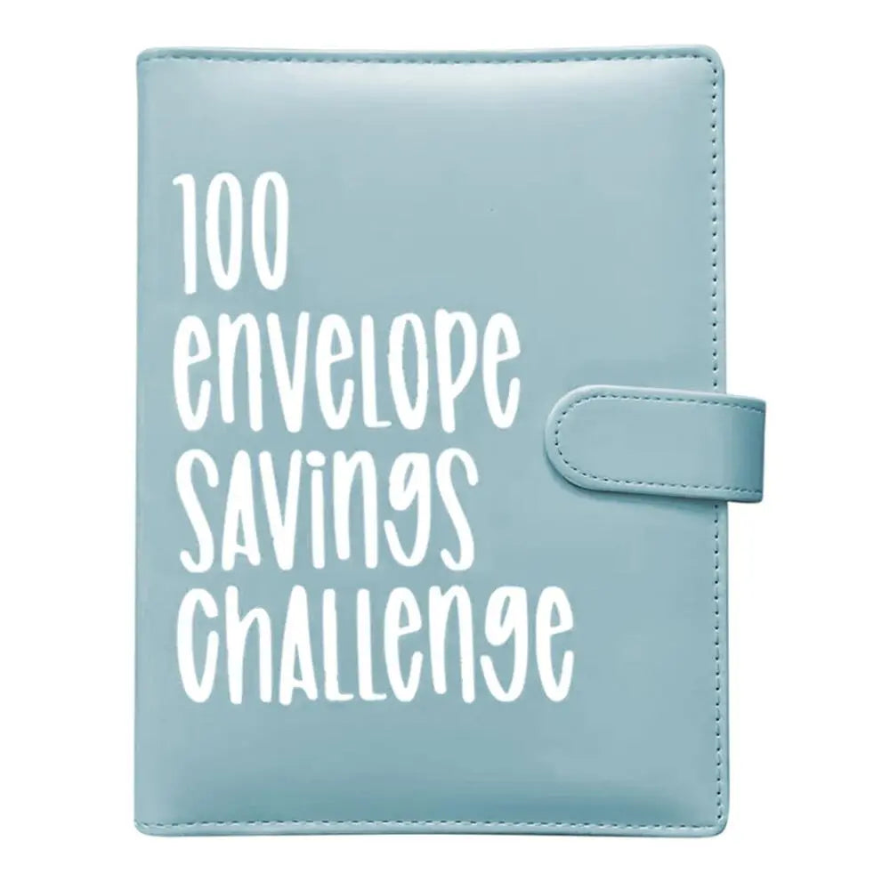 100 Envelope Savings Challenge Binder: Comprehensive Budget Planner and Tracker Notebook for Effective Money Management