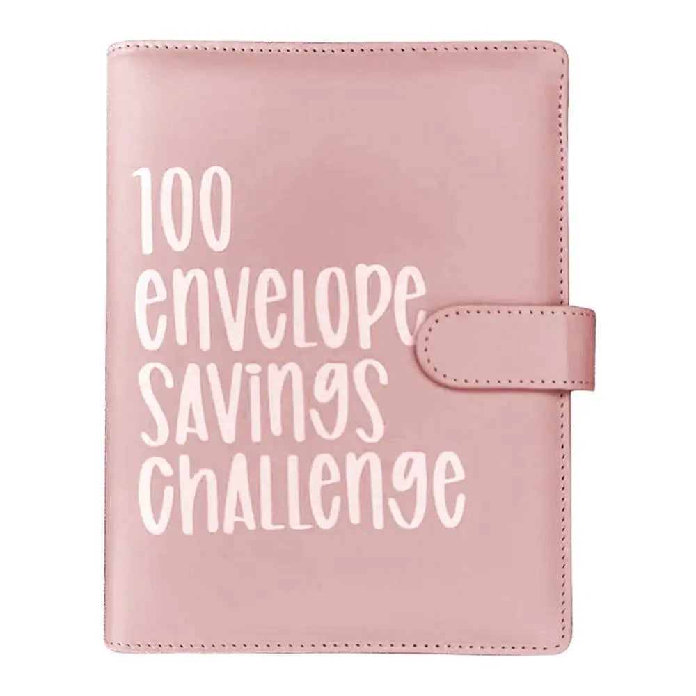 100 Envelope Savings Challenge Binder: Comprehensive Budget Planner and Tracker Notebook for Effective Money Management