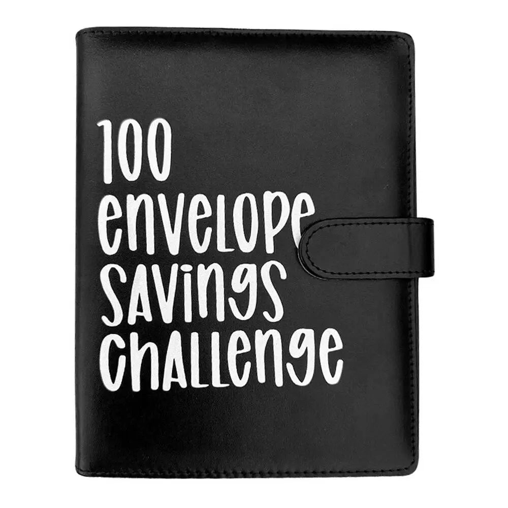 100 Envelope Savings Challenge Binder: Comprehensive Budget Planner and Tracker Notebook for Effective Money Management